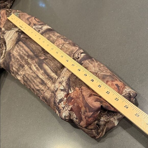 Mossy Oak Kids Camo Puffer Jacket with Hood - Picture 14 of 14